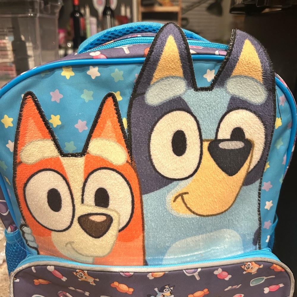 Target Bluey And Bingo Kids 14” Backpack Adorable Preschool School Kindergarten - Picture 5 of 9